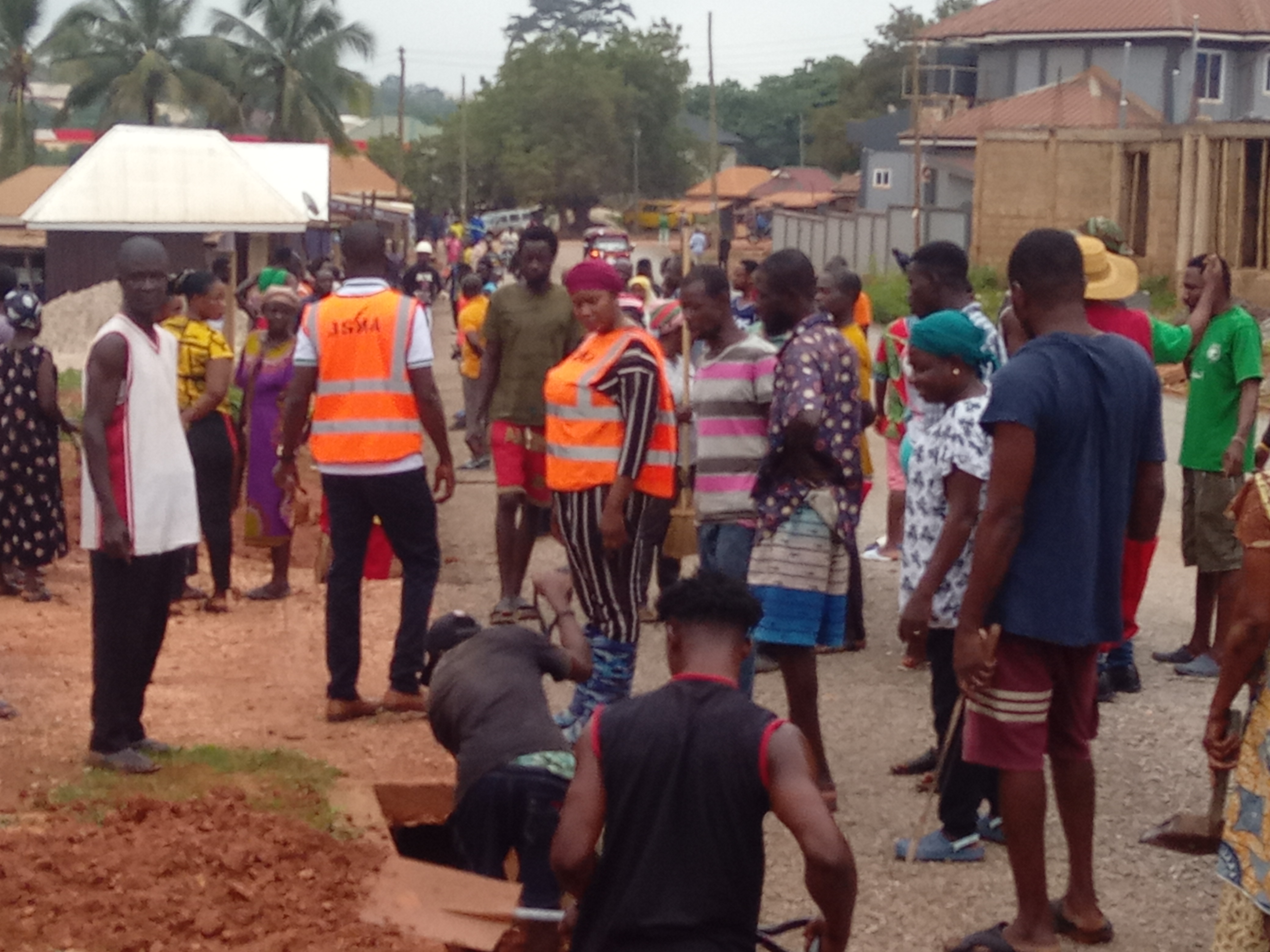 Clean up exercise at Japekrom