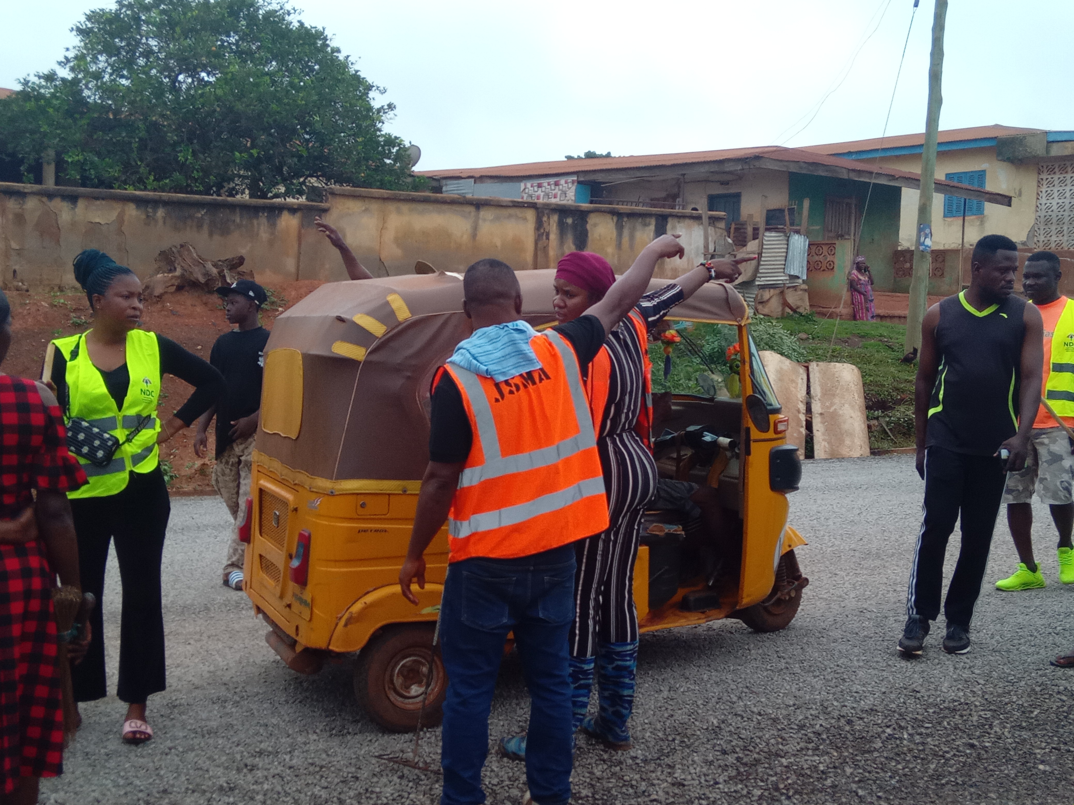 Clean up exercise at Japekrom